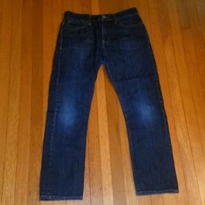 American Eagle slim jeans. Dark wash.